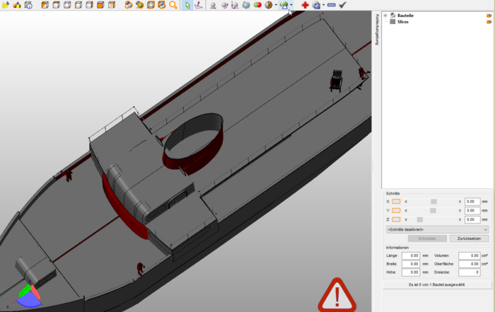 3D Druck Schiff