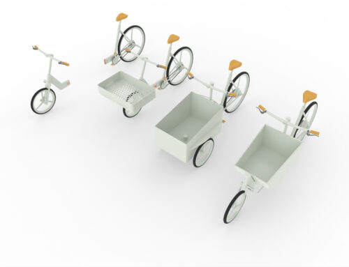 Modular cargo bikes
