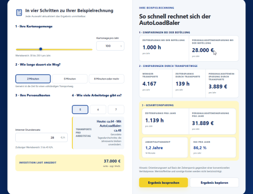 Making Time Savings Visible: An ROI Calculator for Strautmann Umwelttechnik